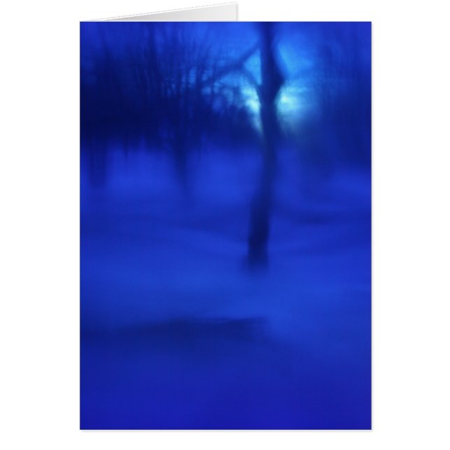 "Blaue Fantasie-Landschaft " (Vorne)