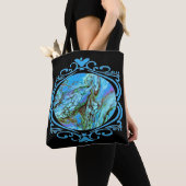 Blaue Fantasie-Tasche zwei Tasche (Von Nahem)