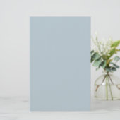 Blaue Farbe Briefpapier (Stehend Vorderseite)