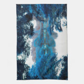 Blaue Farbe cool, einzigartige Natur, See Handtuch (Vertikal)