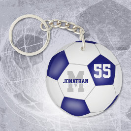 Blaue Farbe der Schule Jungen Fußball-Tasche Schlüsselanhänger