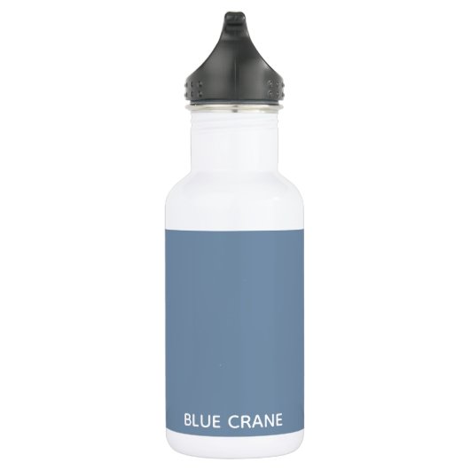 Blaue Farbe des Krans Edelstahlflasche (Rechts)