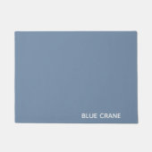 Blaue Farbe des Krans Fußmatte (Vorderseite)