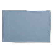 Blaue Farbe des Krans Kissenbezug (Rückseite)