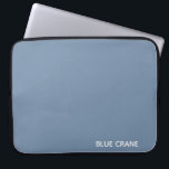 Blaue Farbe des Krans Laptopschutzhülle<br><div class="desc">Blaue Farbe des Krans</div>