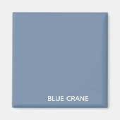 Blaue Farbe des Krans Magnet (Vorne)