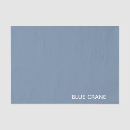 Blaue Farbe des Krans Seidenpapier (Vorderseite)