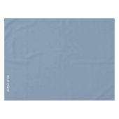 Blaue Farbe des Krans Tischdecke (Vorderseite (Horizontal))