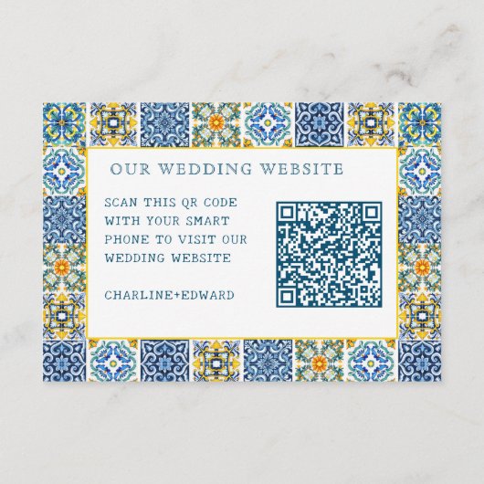 Blaue Farbe im Mittelmeer | UAWG QR Begleitkarte (Rückseite)