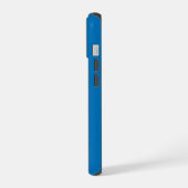 Blaue Farbe iPhone 15 Hülle (Linke Seite)