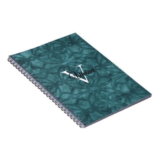 Blaue Farbe Notizblock (Rechte Seite)