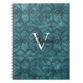 Blaue Farbe Notizblock (Vorderseite)