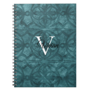 Blaue Farbe Notizblock