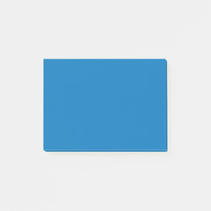 Blaue Farbe Post-it Klebezettel