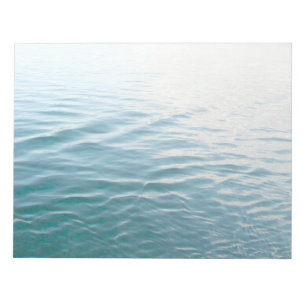 Blaue Farbschattierungen des Wassers - Abstrakte N Notizblock