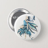 blaue Fee Button (Vorne & Hinten)