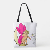 Blaue Fee Tasche (Rückseite)