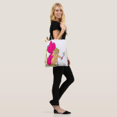 Blaue Fee Tasche (Am Model)