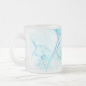 Blaue Feen Mattglastasse (Links)