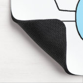 Blaue Feen-Mauspad Mousepad (Ecke)