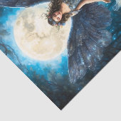 Blaue Feen-Seidenpapier Seidenpapier (Ausschnitt)