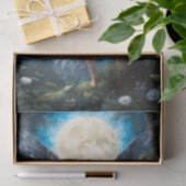 Blaue Feen-Seidenpapier Seidenpapier (Geschenk)