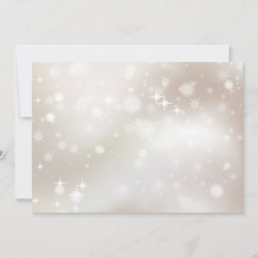 Blaue Feier des Lebens mit Beerdigung des Fotos Einladung (Rückseite)