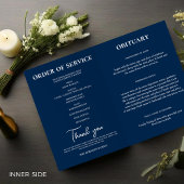 Blaue Feier zum Foto des Lebens Flyer