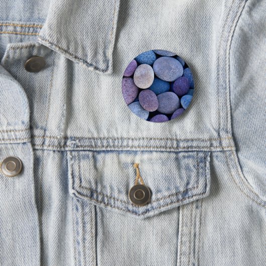 Blaue Felsen Button (Beispiel)