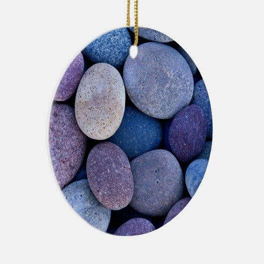 Blaue Felsen Keramikornament (Rechts)