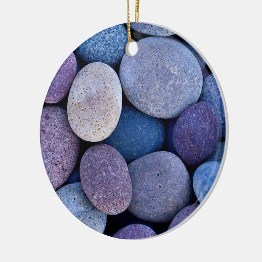 Blaue Felsen Keramikornament (Links)