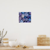 Blaue Felsen Poster (Küche)