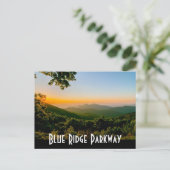 Blaue Felsenstraße Postkarte (Stehend Vorderseite)