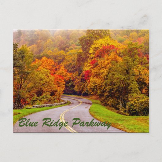 Blaue Felswand Postkarte (Vorderseite)