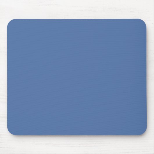 Blaue Ferne (Volltonfarbe) Mousepad (Vorne)