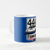 Blaue Fieroline Kaffeetasse (Vorderseite Links)