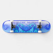 BLAUE FIRE DRAGONS SKATEBOARD (Horizontal)