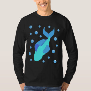 Blaue Fische T-Shirt