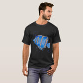 Blaue Fische T-Shirt (Vorne ganz)