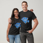 Blaue Fische T-Shirt (Unisex)
