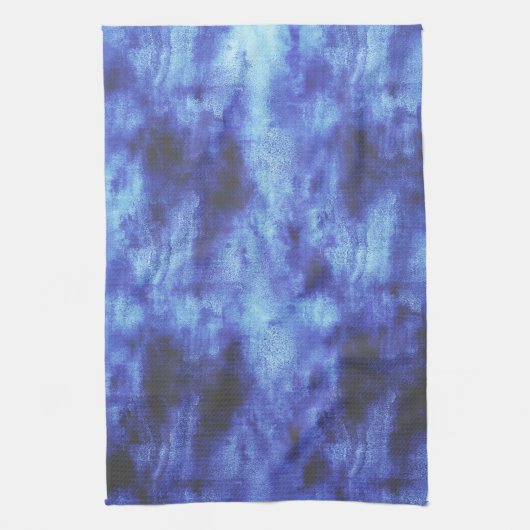 blaue Fläche Geschirrtuch (Vertikal)