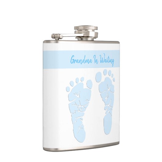 Blaue Flachmann (Rechts)