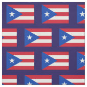 Blaue Flagge des Staates Puerto Rico Stoff (Muster)