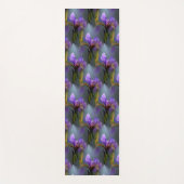 Blaue Flagge Iris Blume Art Muster Yogamatte (Vorderseite)