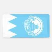 Blaue Flagge - Schloss Banner (Horizontal)