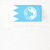 Blaue Flagge - Schloss Banner (InSitu)