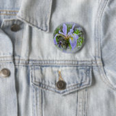 Blaue Flagge - Wild Iris Button (Beispiel)