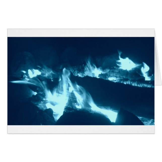 Blaue Flamme (Vorderseite (Horizontal))