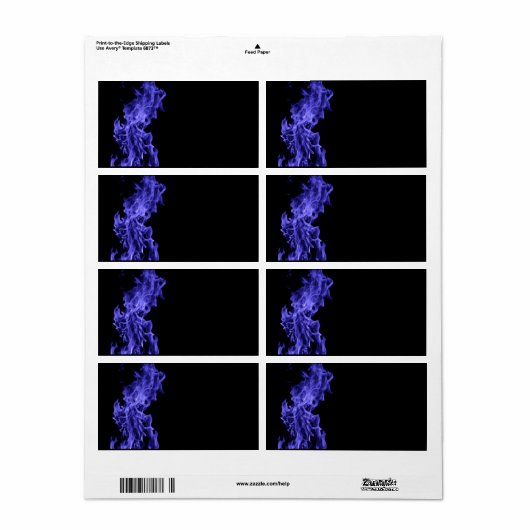 Blaue Flamme (Vorne)