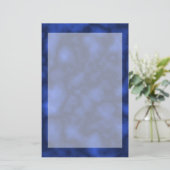 Blaue Flamme Briefpapier (Stehend Vorderseite)